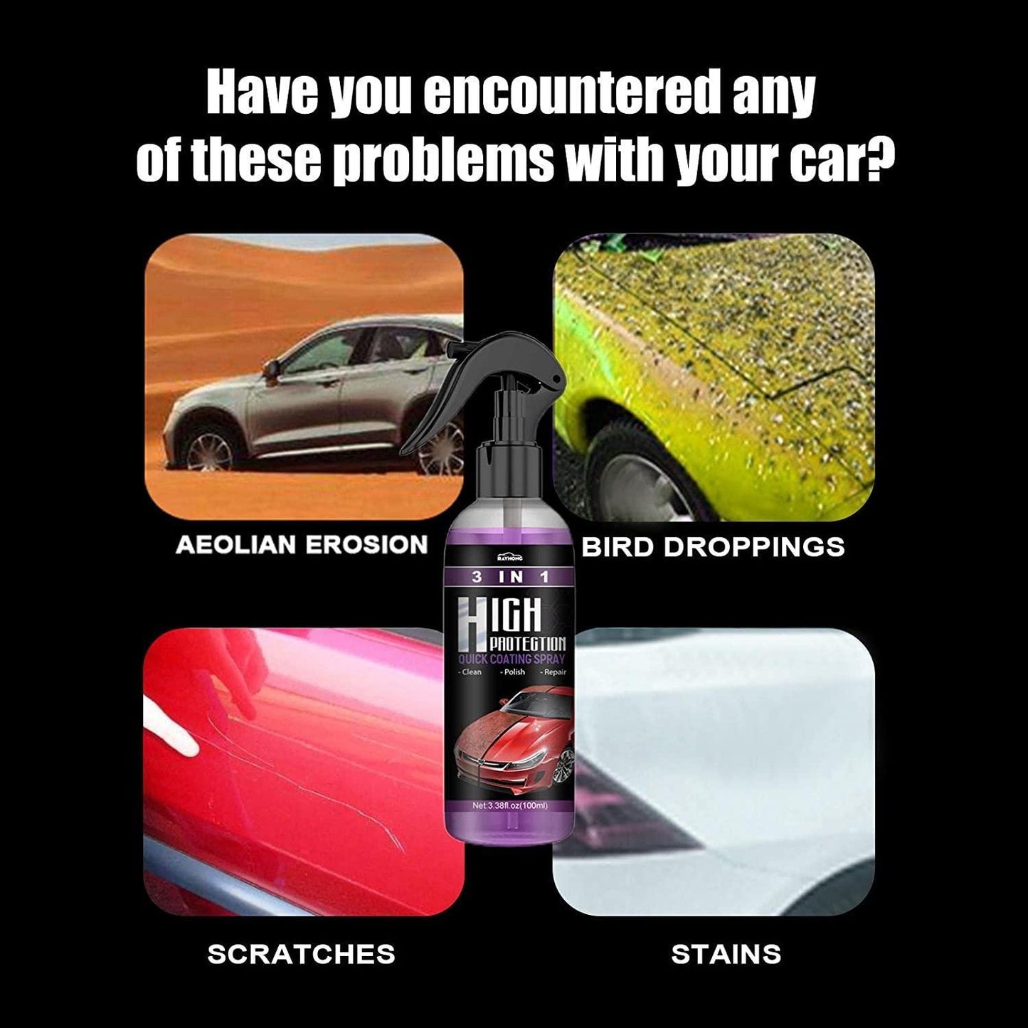 HydroShield™ 3-in-1 Nano Ceramic Spray