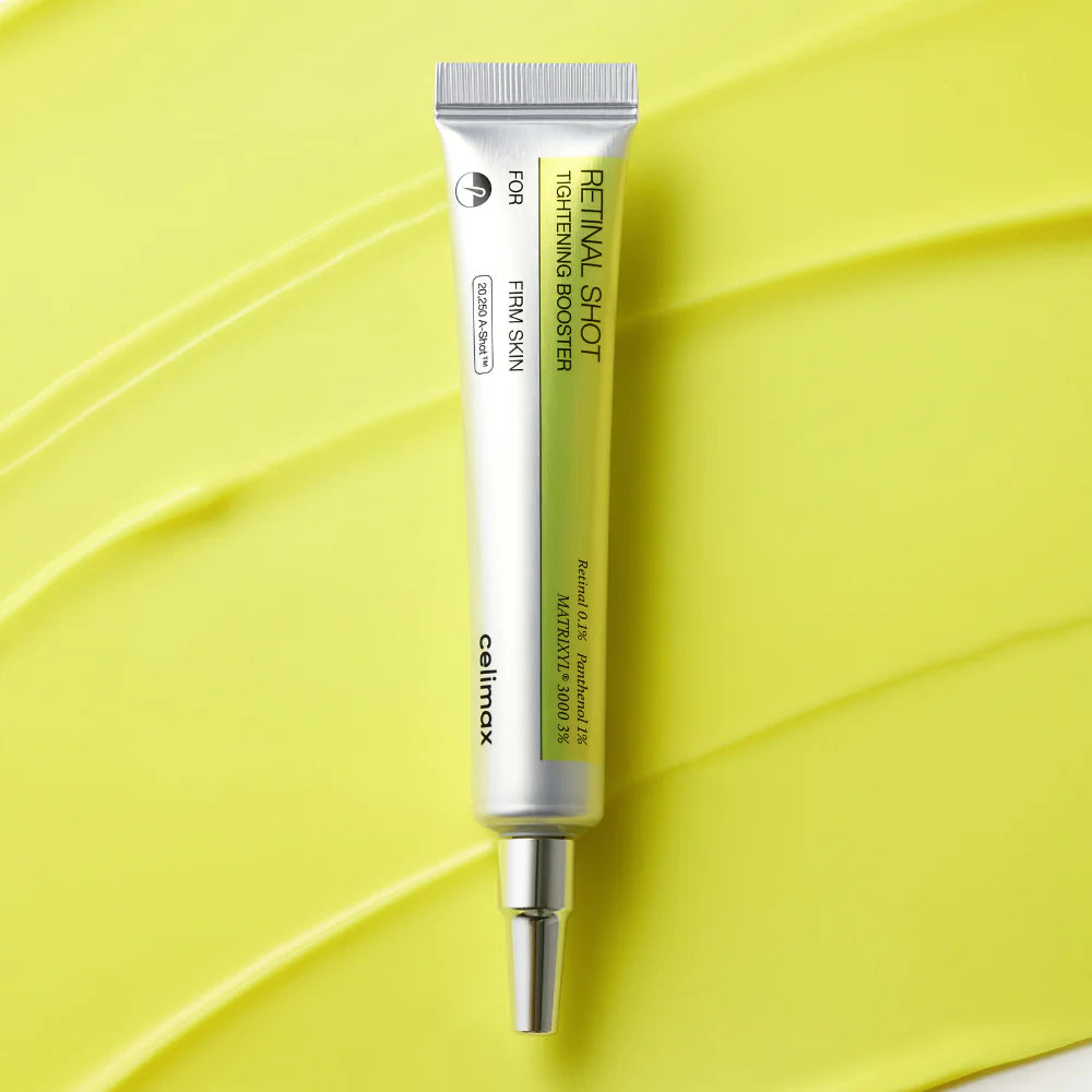 Celimax Vita-A Retinal Shot Booster | Pack of 2 x 15ml | 0.1% Retinal + 3% Matrixyl | Pore Minimizer & Firming