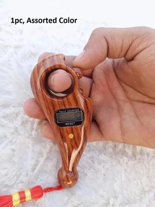 JapCounter™ — Digital Jaap Mala | Mantra Counter | Finger Tally Counter for Meditation, Pooja & Prayer | Assorted Colors